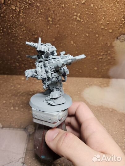 Warhammer 40k Warboss on mega armour