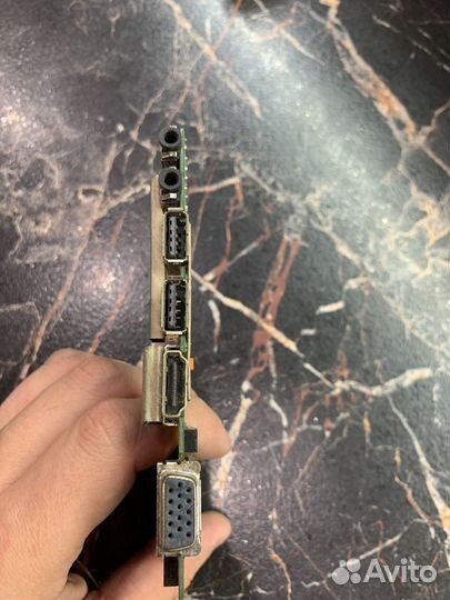 Asus k52 a52 левая плата периферии usb aux vga hdm