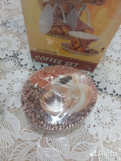 Кофейный набор,новый