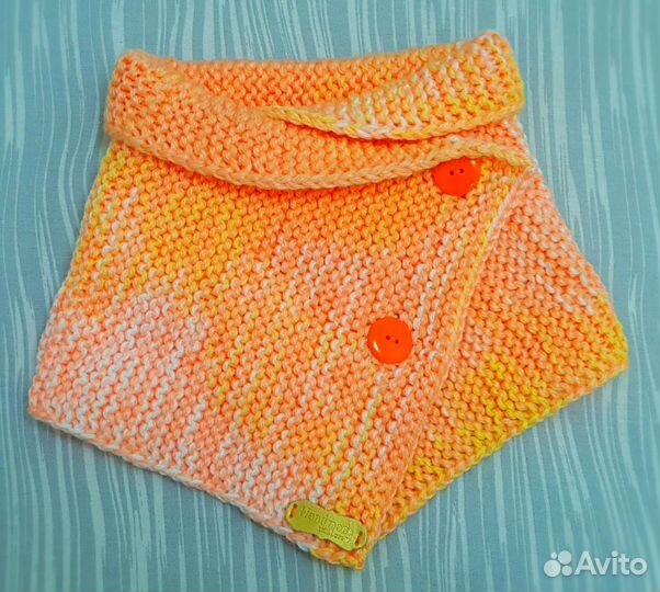 Детский снуд, шарф