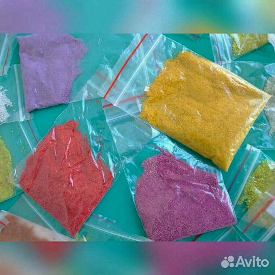 Набор цветного песка для детского творчества