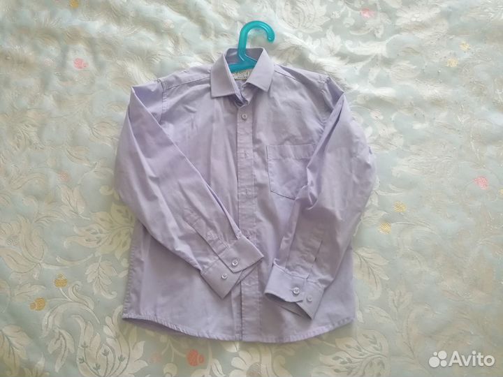 Рубашки школьные детские. Новые