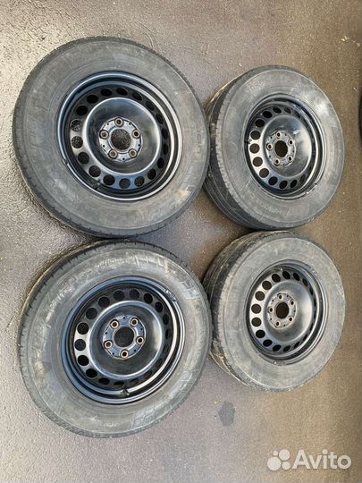 Колёса летние на Мерседес бенц r15 усиленные