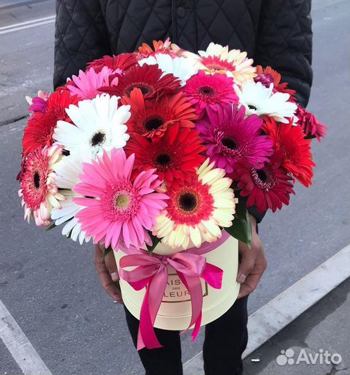 Композиция из гербер