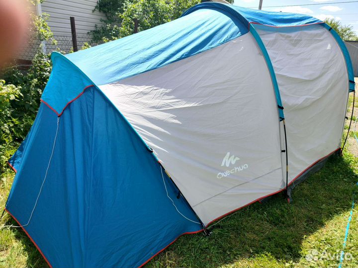 Палатка туристическая 4 местная с тамбуром