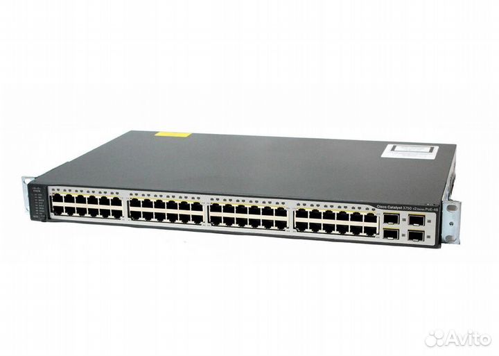 Коммутатор Cisco Catalyst WS-C3750V2-48PS-S