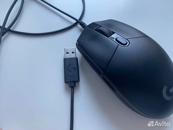 Игровая мышь Logitech G102 логитеч черная