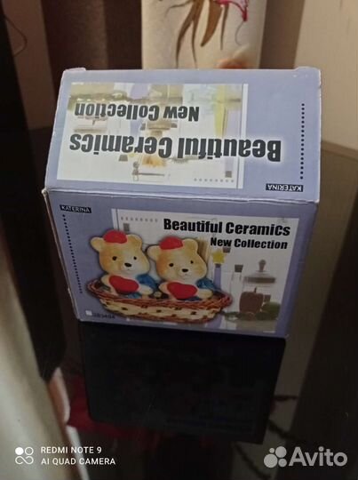 Подарочный набор Мишки керамика