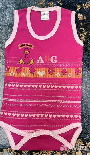 Вещи на девочку 62-68 новые, пакетом