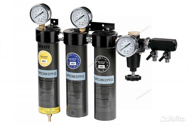 Фильтр группа трехступенчатая 0.01 мкм NP8595