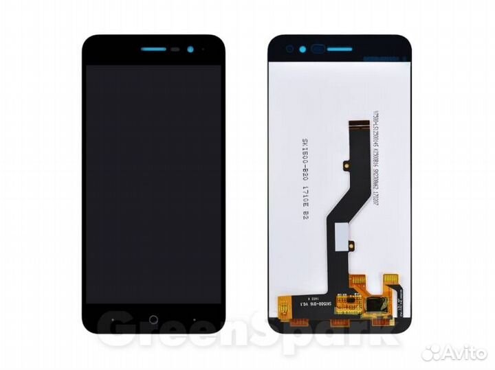 Дисплей для ZTE Blade A520 +тач черный