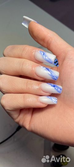 Наращивание ногтей на дому