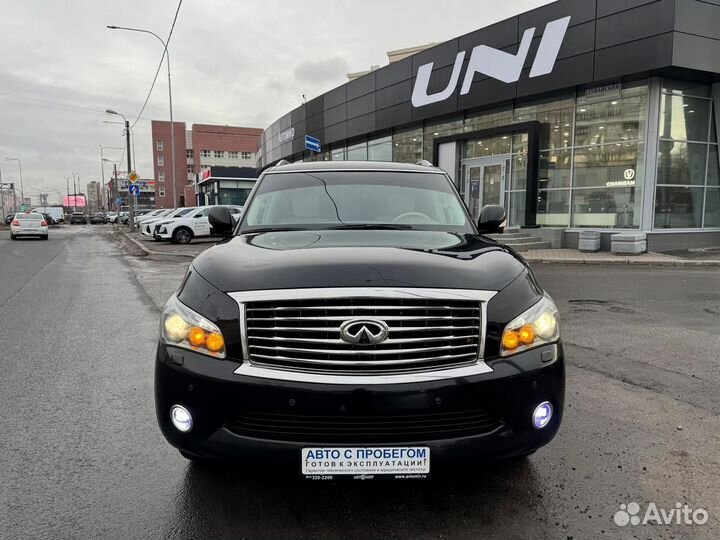 Infiniti QX80 5.6 AT, 2014, 232 771 км