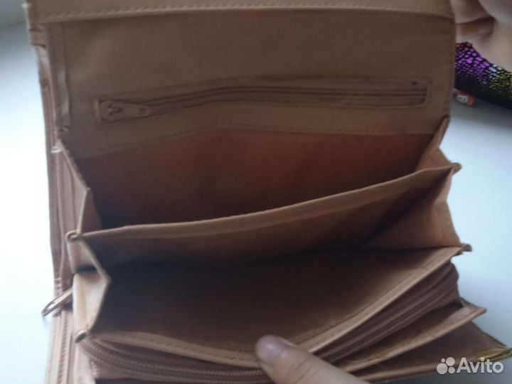 Кошелек женский кожаный