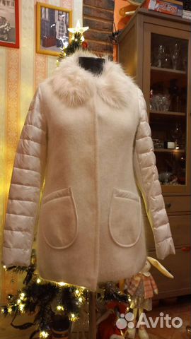 Куртка женская комбинированная