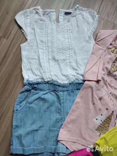 Пакет вещей на девочку 116-122 р