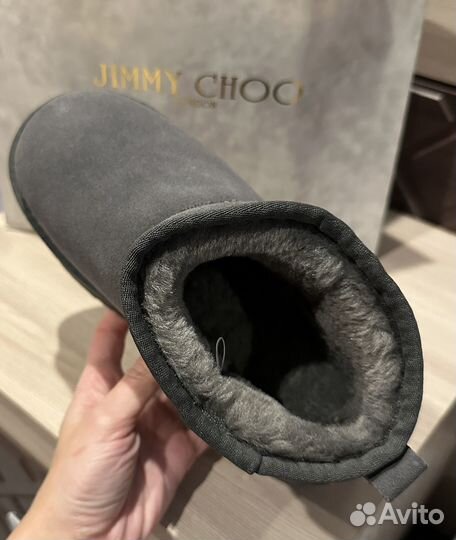 Ugg серые на платформе