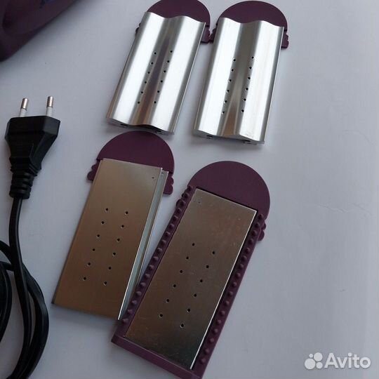 Плойка гофре со сменными насадками