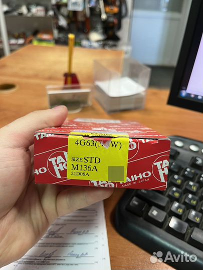 Вкладыши коренные taiho 4g63