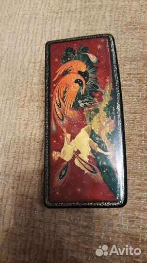 Шкатулка и панно Холуй