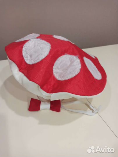 Шапочка мухомора для утренника