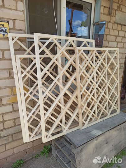 Деревянные решетки