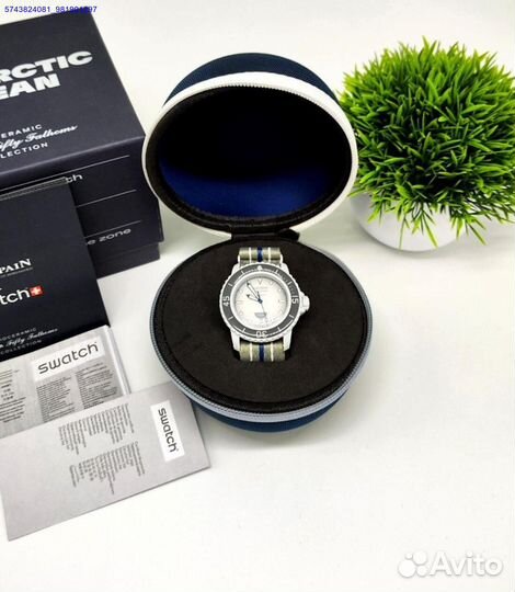 Часы Swatch blancpain Antarctic ocean (Арт.22326)