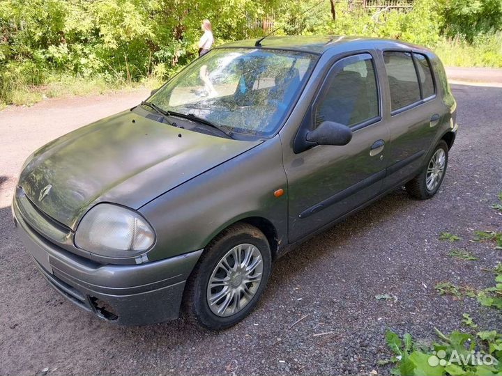 Renault Clio 1.4 МТ, 1998, 250 000 км