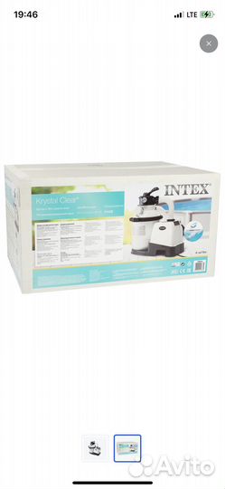 Фильтр-насос для бассейна intex-26644, 4000л/ч