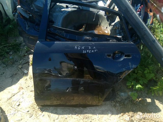 Дверь задняя левая Ниссан Альмера G15