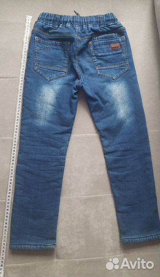 Джинцы утепленные размер 122