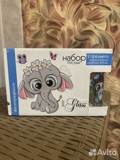 Набор посуды детской новый