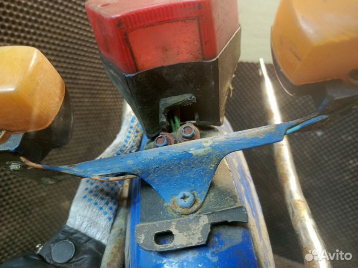 Заднее крыло на мопед Орион дельта