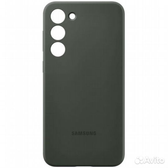 Чехол Samsung для Galaxy S23+ Silicone Cover, зеле