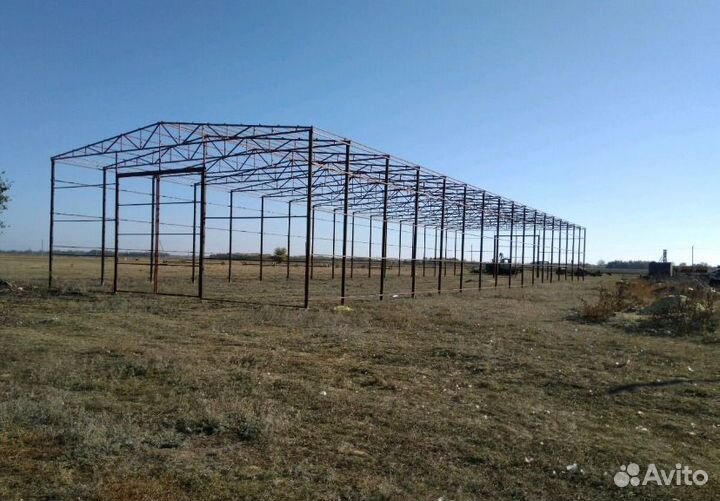 Строительство ангаров, складов, навесов под ключ