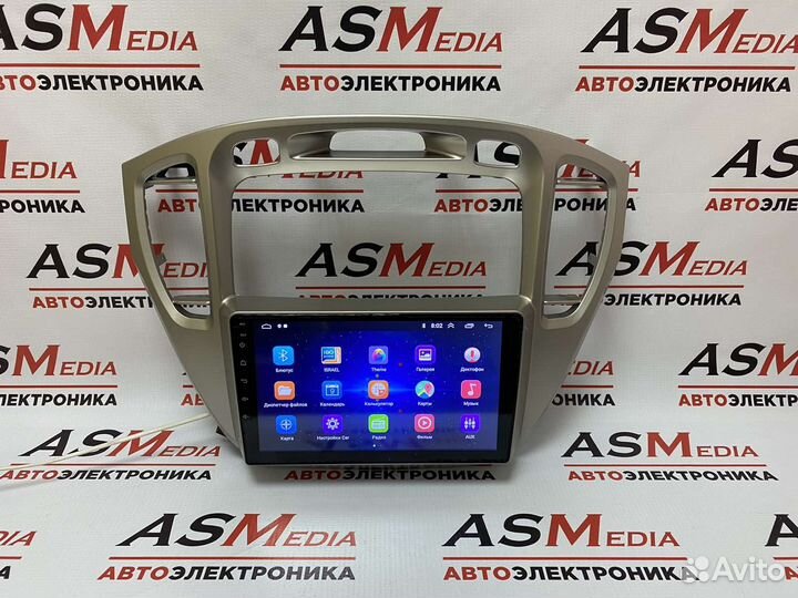 Магнитола android toyota highlander 2000+
