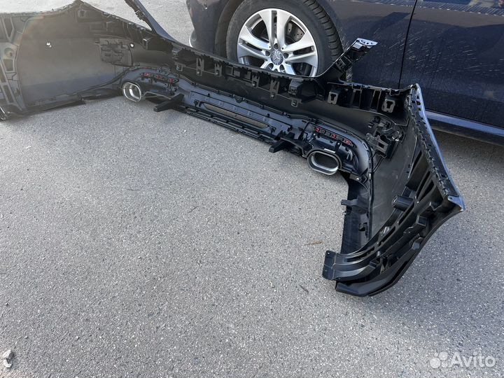 Задний бампер w222 рестайлинг