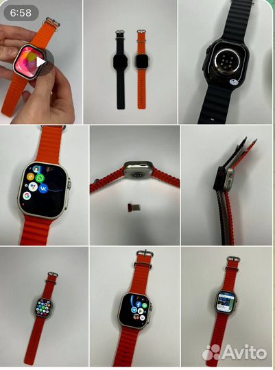 Apple Watch ultra С галереей (На OS андроид)