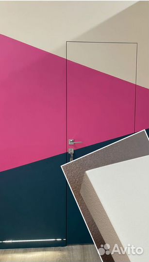 Межкомнатные двери под покраску скрытого монтажа