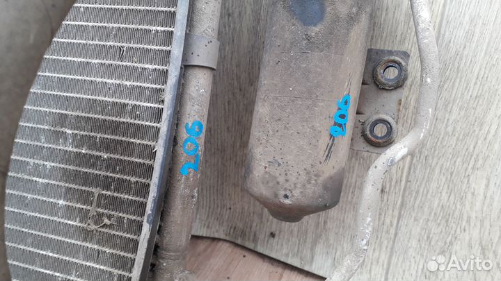 Радиатор кондиционера peugeot 206 2002