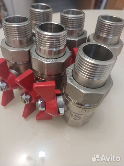 Кран шаровый valtec base с полусгоном 1