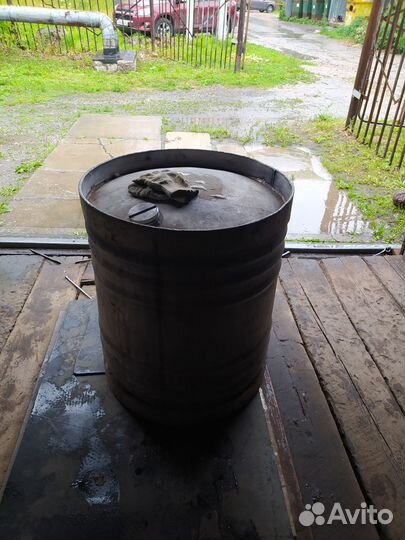 Бочка алюминиевая б/у