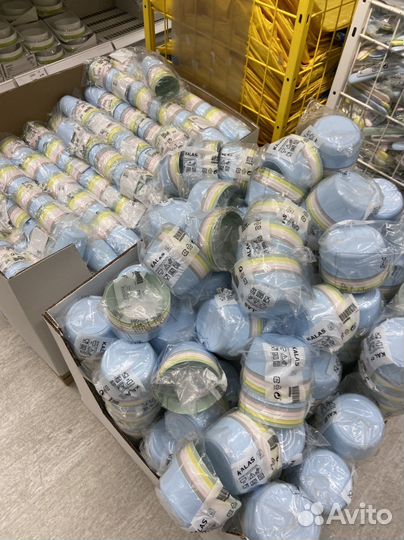 Детская посуда kalas IKEA 36 предметов Калас нов