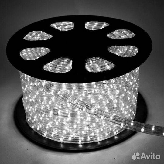 Шнур светодиодный Космос KOC-DL-2W13-W уличная