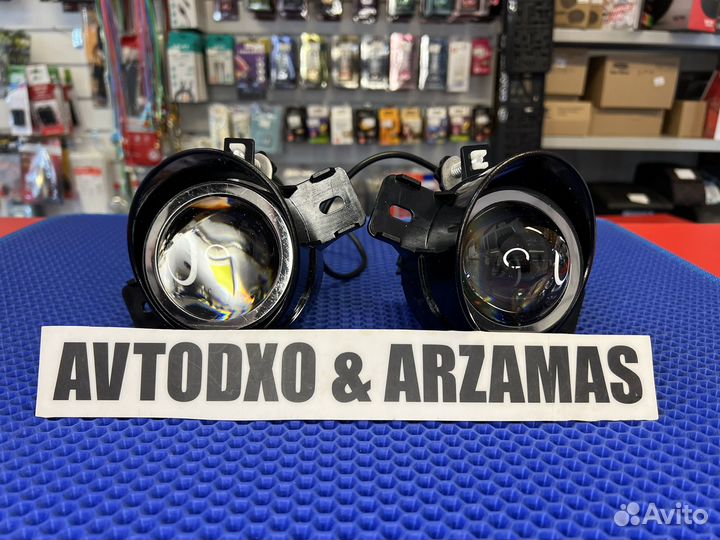 Bi LED птф линзы nissan qashqai almera T32