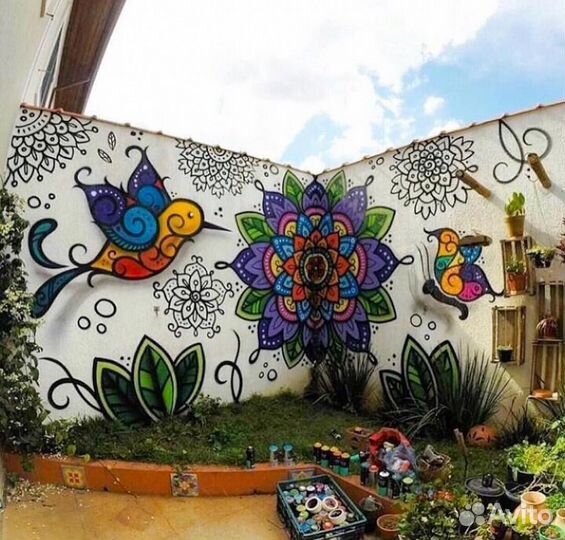 Художественная роспись стен и аэрография