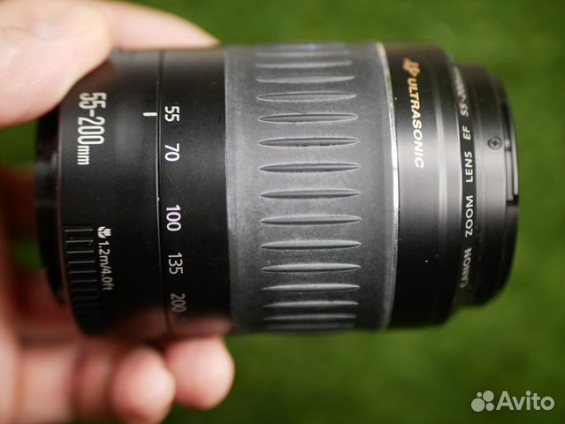 Компактный canon EF (efs) 55-200 USM II я версия