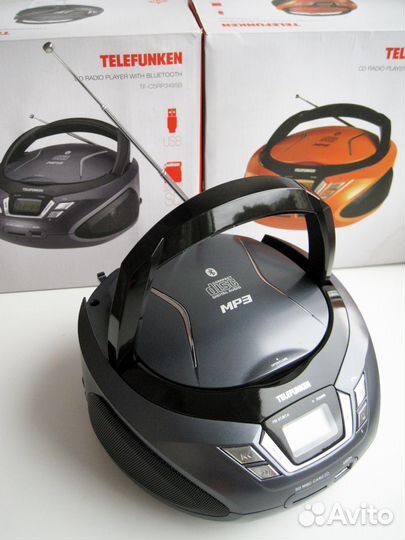 Стерео CD с Bluetooth Telefunken TF-csrp3495 новая