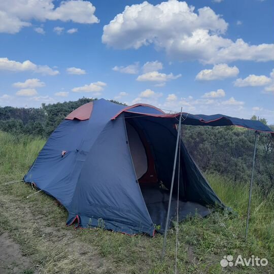 Палатка туристическая 4х местная с тамбуром