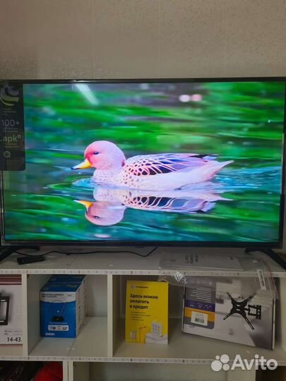 Новые прошитые Smart телевизоры (109см) (Беларусь)